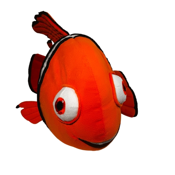 Disney Pixar Finding Dory Nemo Plush Clown fish stuffed animal pillow lovey - Picture 1 of 10